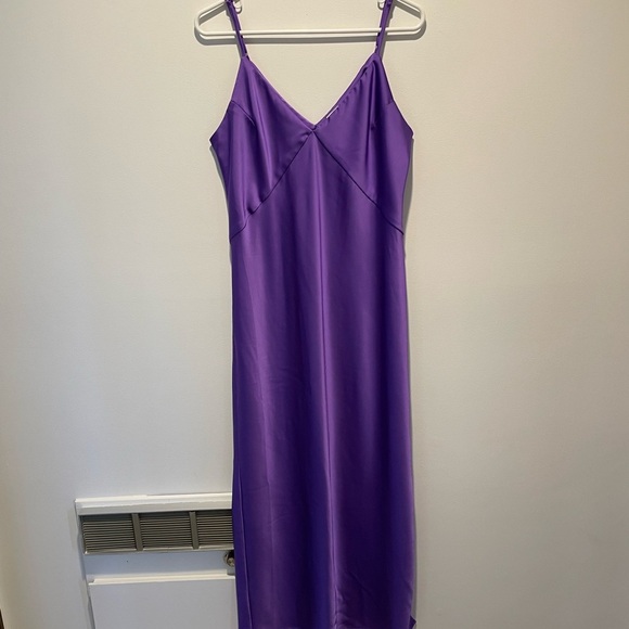 a new day Dresses & Skirts - A New Day Elegant Purple Slip Dress Size Large